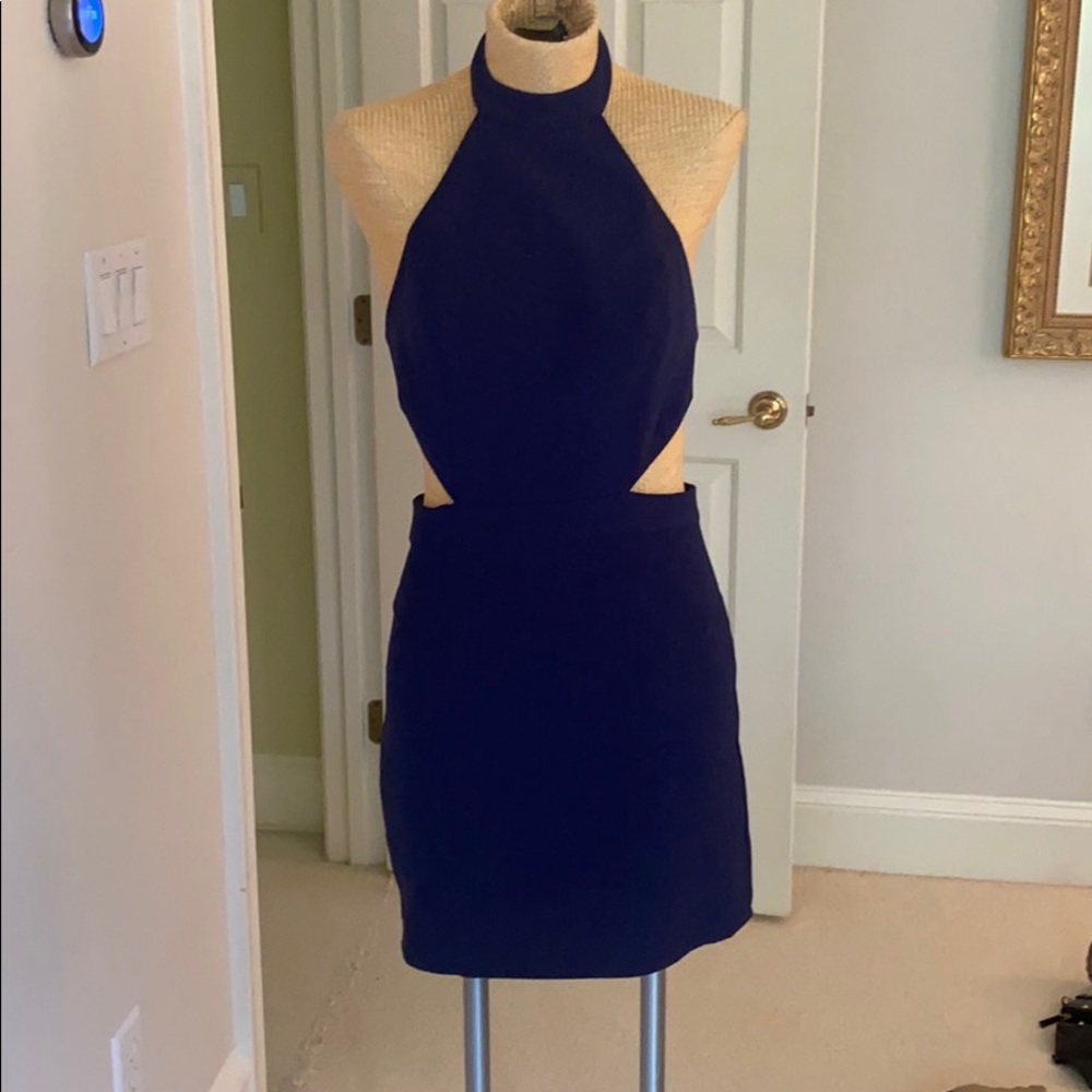 NBD Navy Cocktail Dress